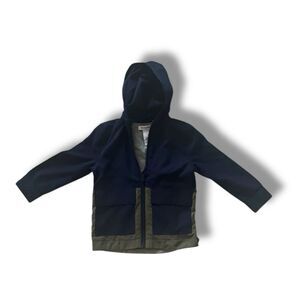 Tommy Bahama | EUC Navy Olive Hooded a Active Boys Windbreaker Jacket Size 18 Mo